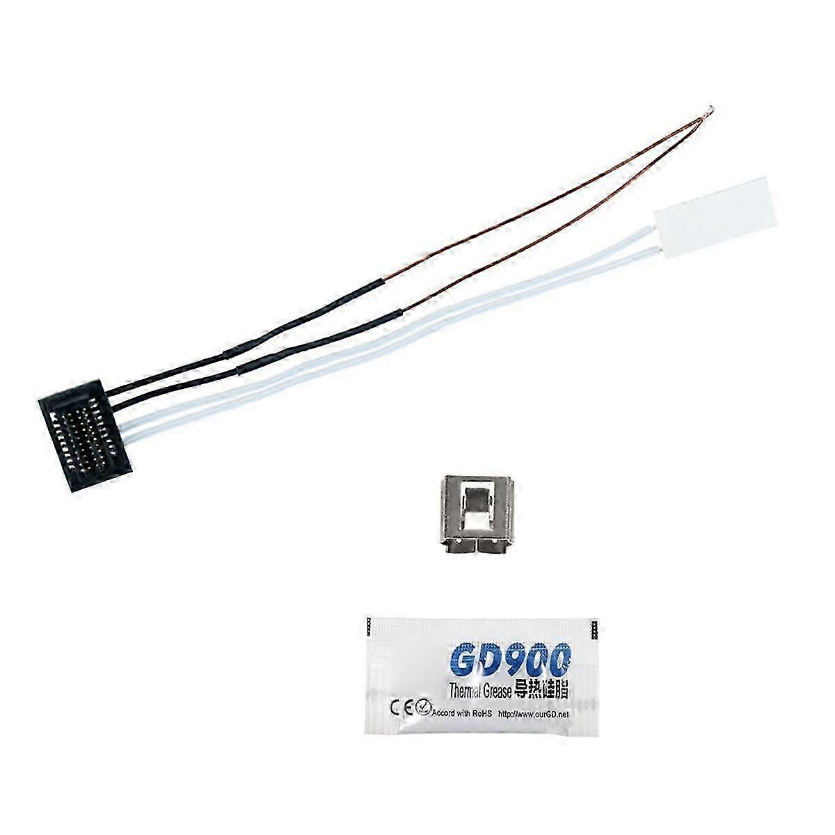 Ceramic Heater Thermistor 24v 48w Upgrade Kit 300 High Temperature Sensor With 1pc Fixing Clip