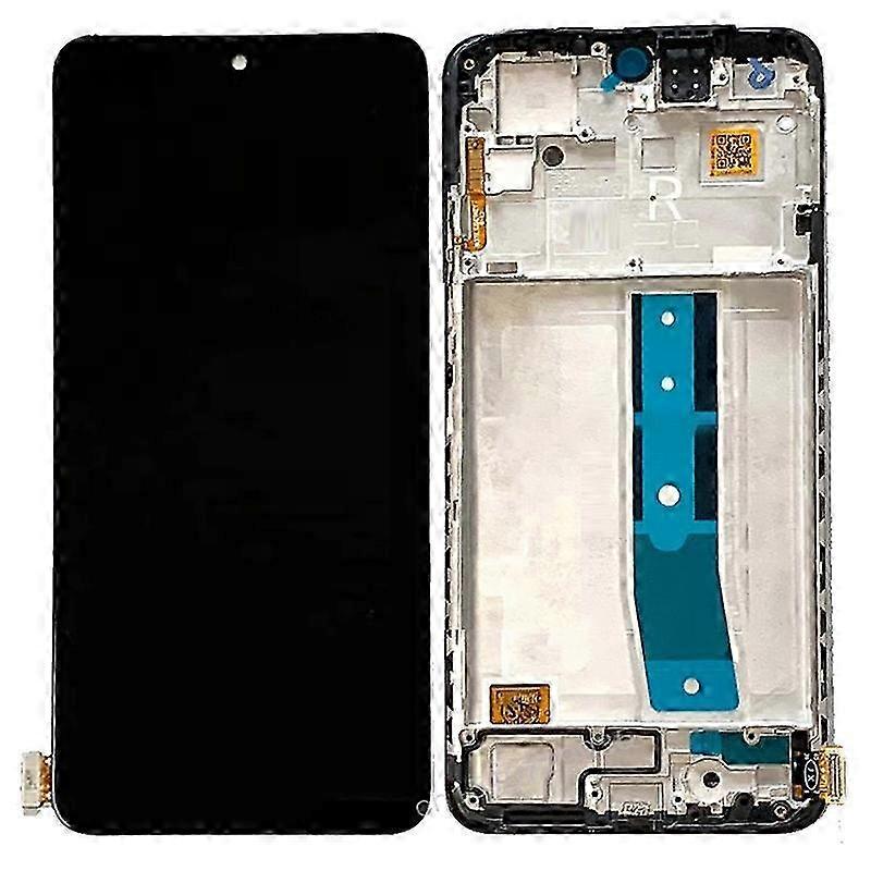 Compatible Xiaomi Redmi Note 12S 4G Grade C OLED Screen and Digitizer Assembly + Frame Repair Part (without