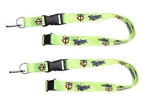 Minnesota Twins MLB Neon Lanyard 2 Pack