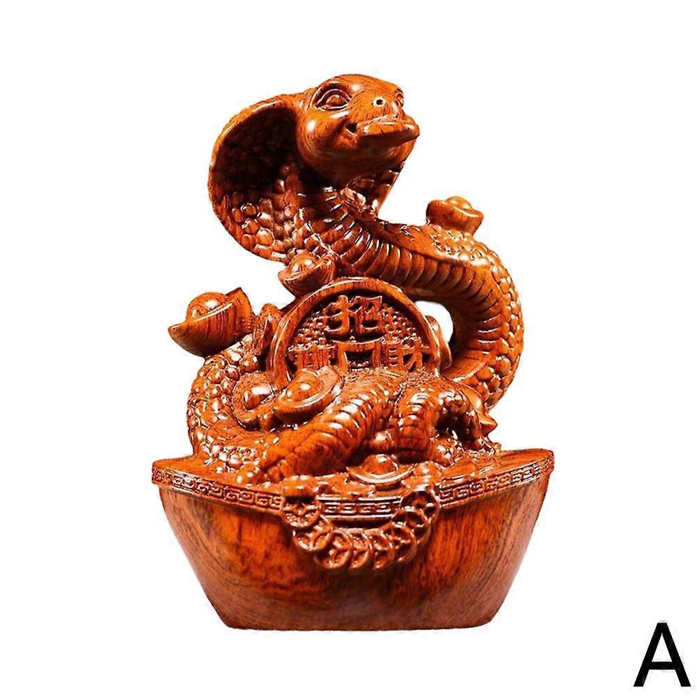 Snake Statue Small Chinese Feng Shui Snake Figurines 2025 Year of The Snake