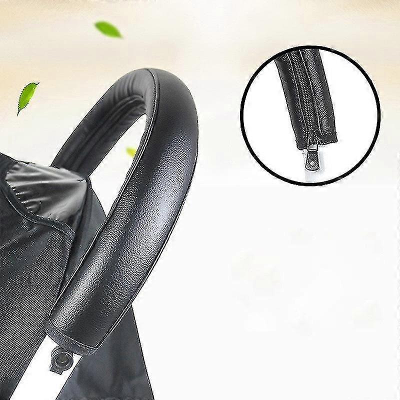 Stroller Armrest Protective Pu Protective Sleeves Handlebar Cover Case Stroller Accessories For Babyzen Yoyo