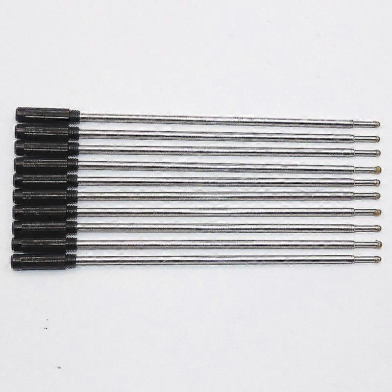 10 × الصليب نوع حبر جاف القلم يعيد تعبئة الحبر المتوسطة والأسود Wf Hfmqv