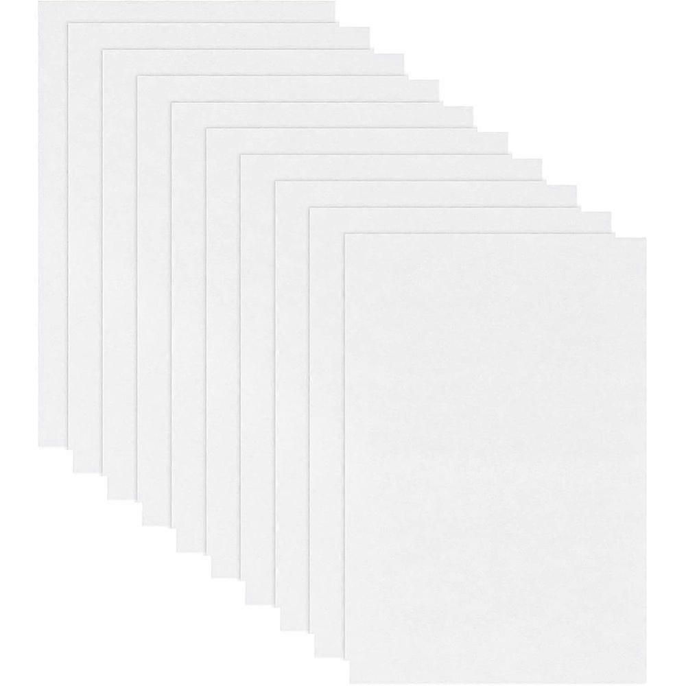 50PCS DIY Thermostability Ironing Papers Fuse Beads Pegboards Square Ironing Papers Fuse Bead Accessories for Children Puzzle Beans Toy 12x8inch