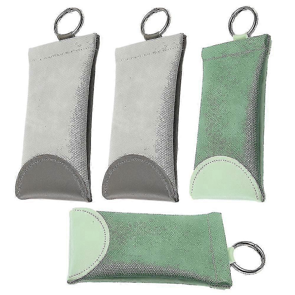 Leather Travel Sunglass Case Squeeze Eyeglass Case With Hanging Loop