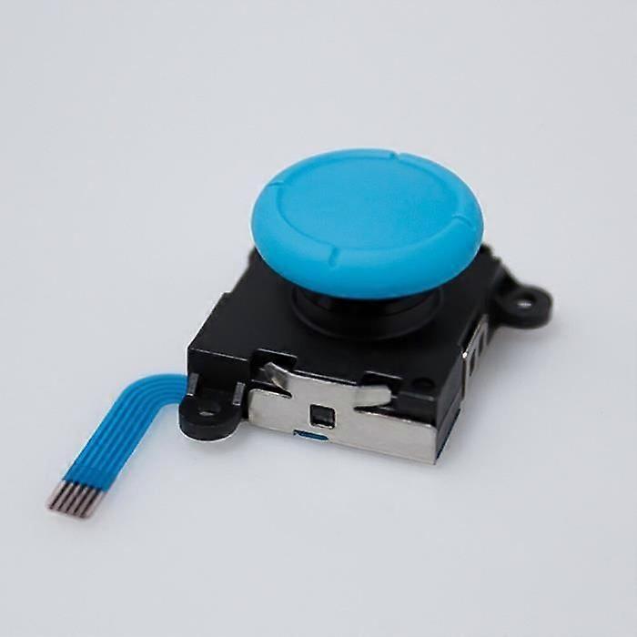 3D Joystick - AIHONTAI - Repair Kit - Blue - Compatible with Nintendo Switch - Replacement