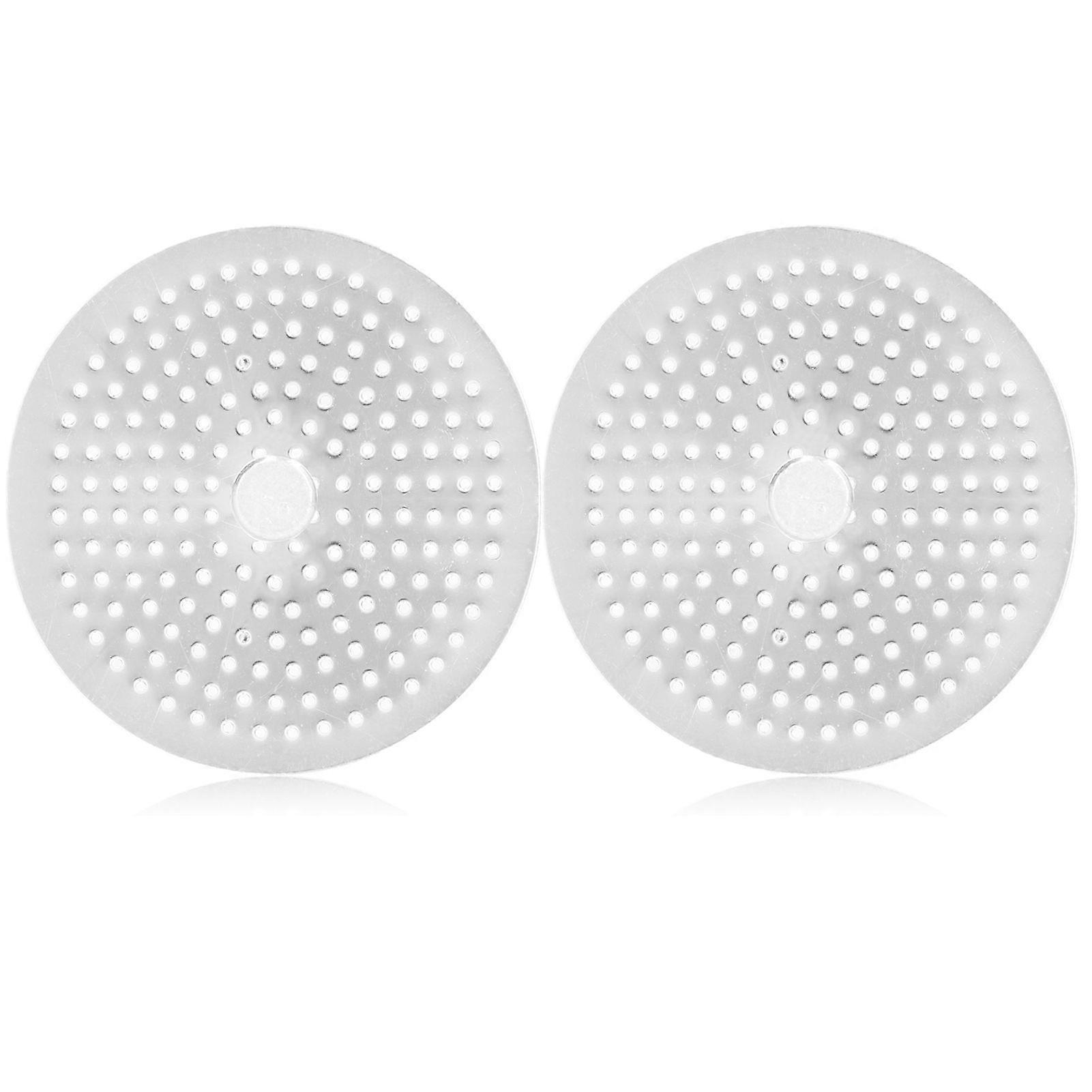 2pcs Coffee Press Replacement Filter Professional Coffee Press Replacement Filter Screen for Coffee House Restaurant4 Servings