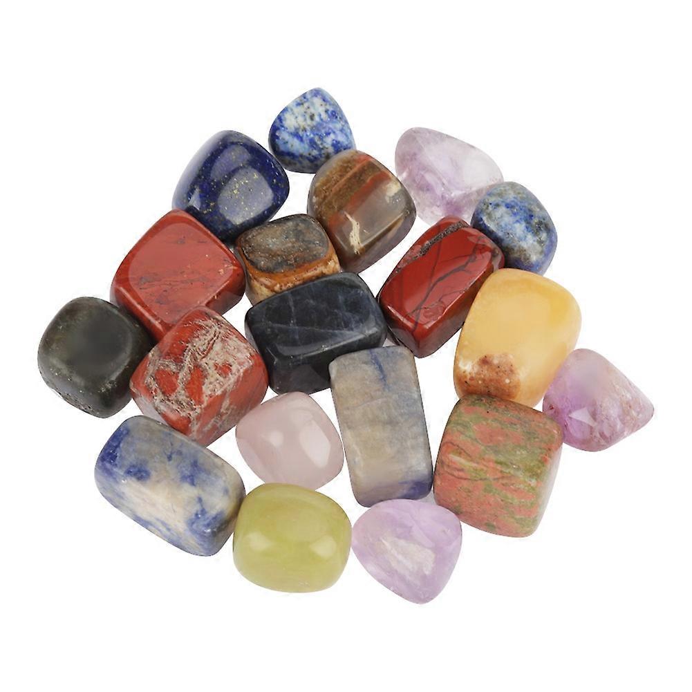 100g Natural Mini Point Quartz Crystal Stone Mixed Color Rock Chips Lucky Healing