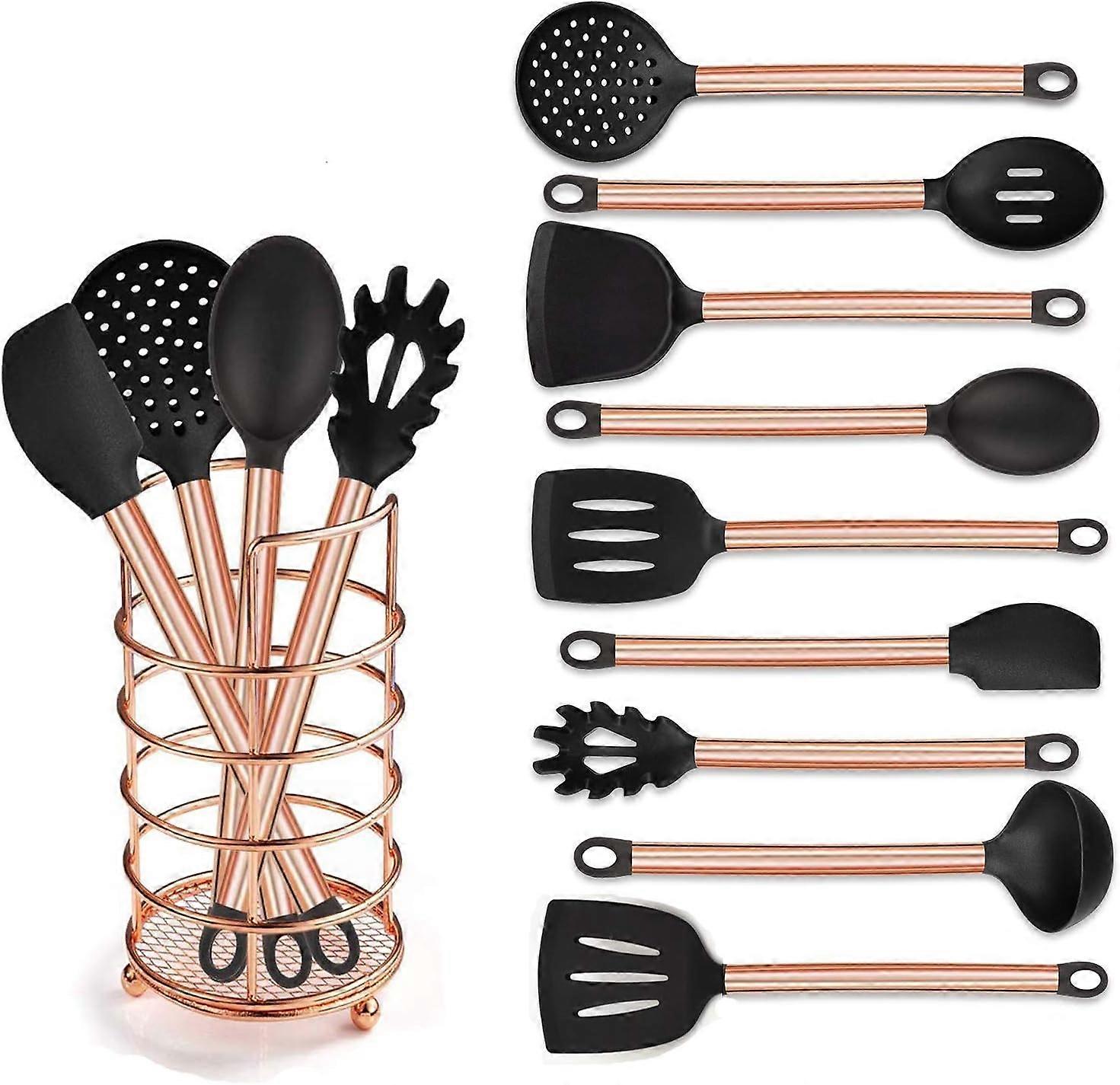 Gilded Kitchenware Set -10 Piece Set (Barrel+English Color Box)