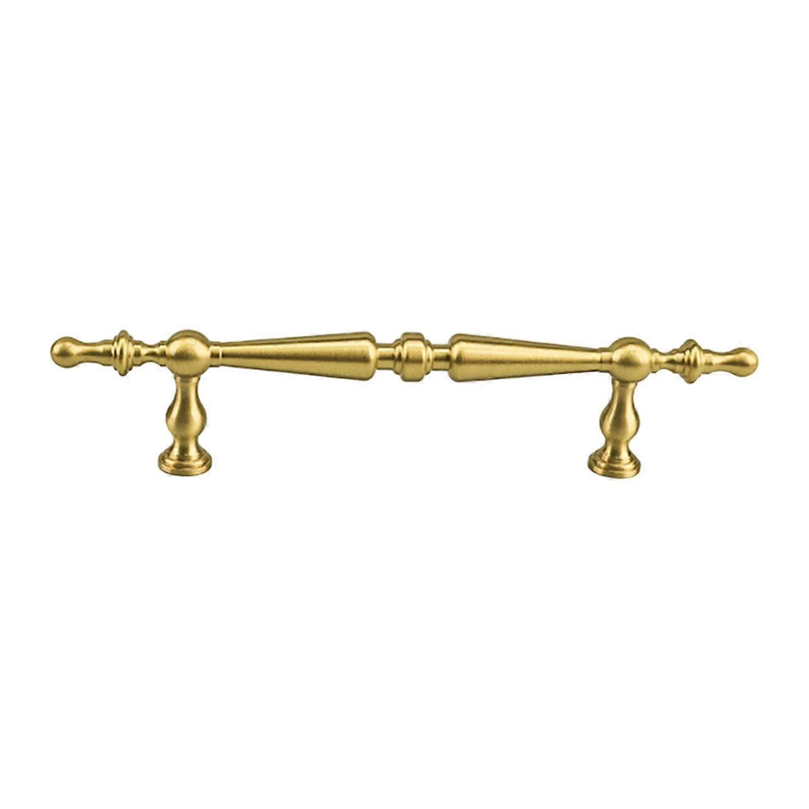 Cabinet Handle Practical Stylish Easy to Install Euro Style Cabinet Hardware hole spacing 96mm Golden