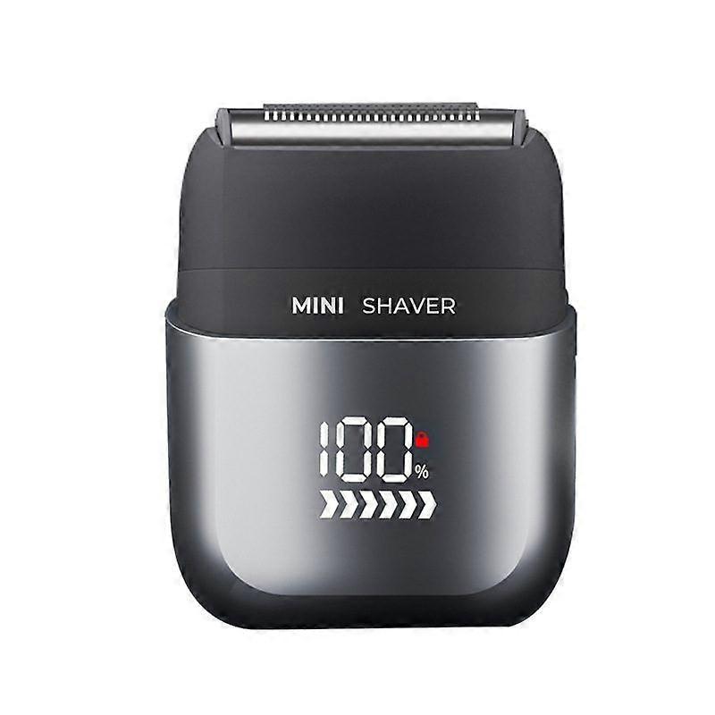 Portable Waterproof 2-in-1 Electric Razor for Men - Rechargeable Foil & Bald Shaver