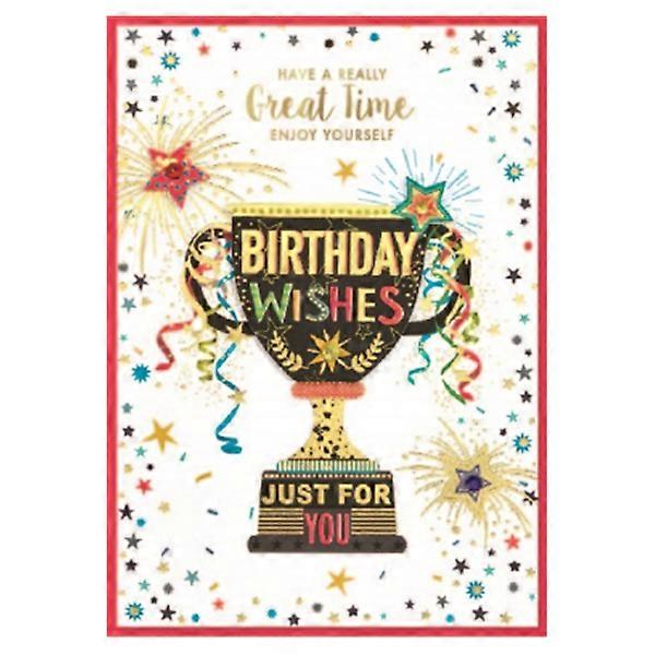 Simon Elvin Isabel Garden Have A Really Great Time Birthday Greetings Card (Pack of 6)