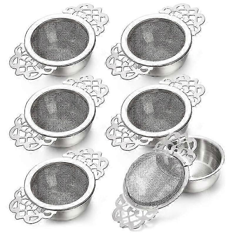 Tea Strainers with Drip Bowl for Loose Leaf Tea