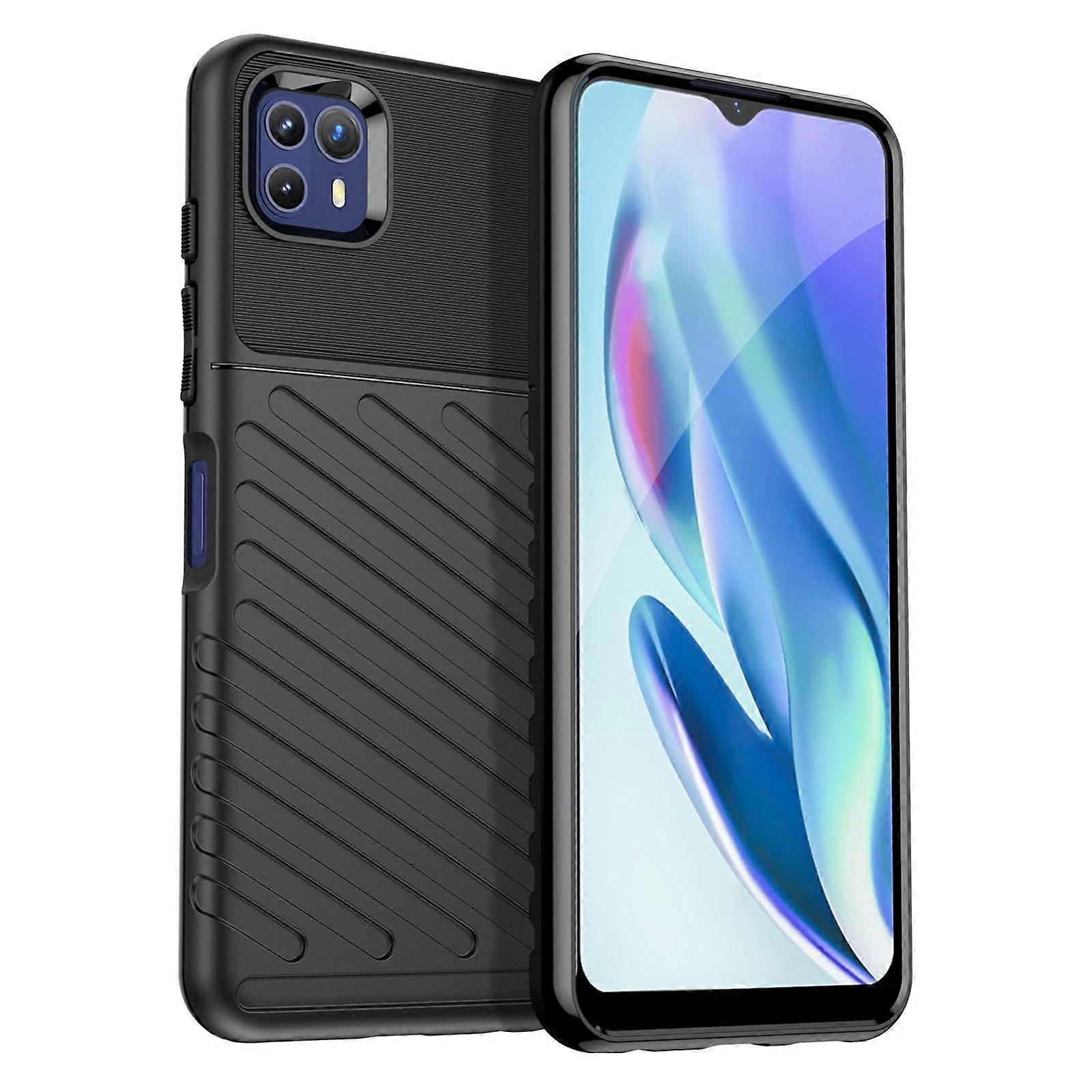 Para Motorola Moto G50 5G Thunderbolt Capa Protetora Macia à Prova de Choque TPU