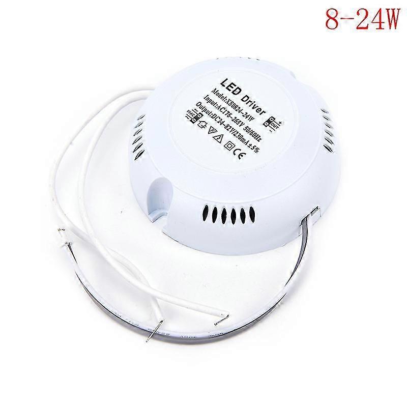 Led Driver 8-24w High Efficiency Power Supply Ac 176v~265v For Ceiling Lam New