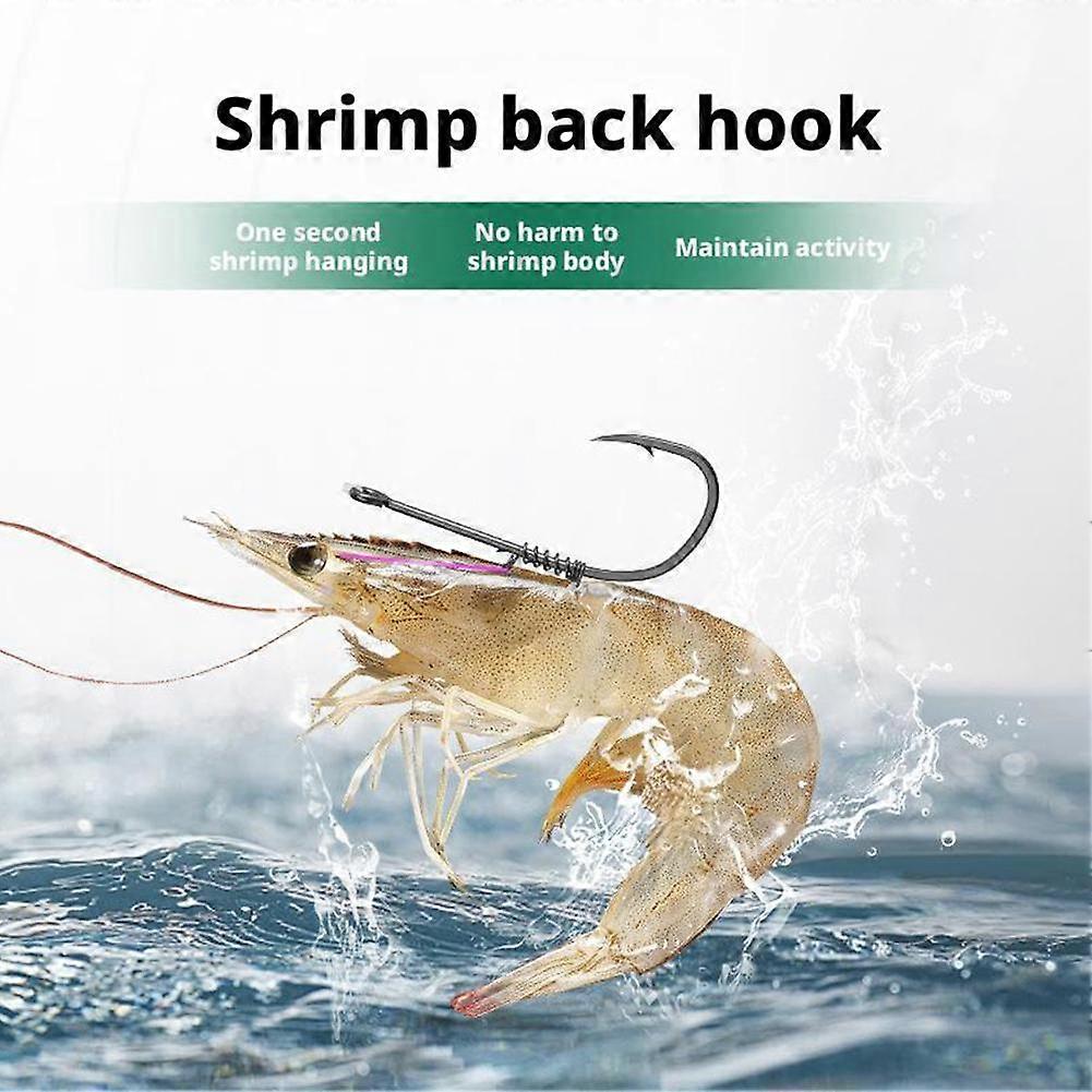 Rybárske vybavenie Shrimp Hook pre morský rybolov Multi Size