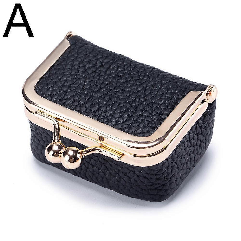 جلد طبيعي صغير محمول مستوحى من العتيق عملة محفظة مجوهرات القضية