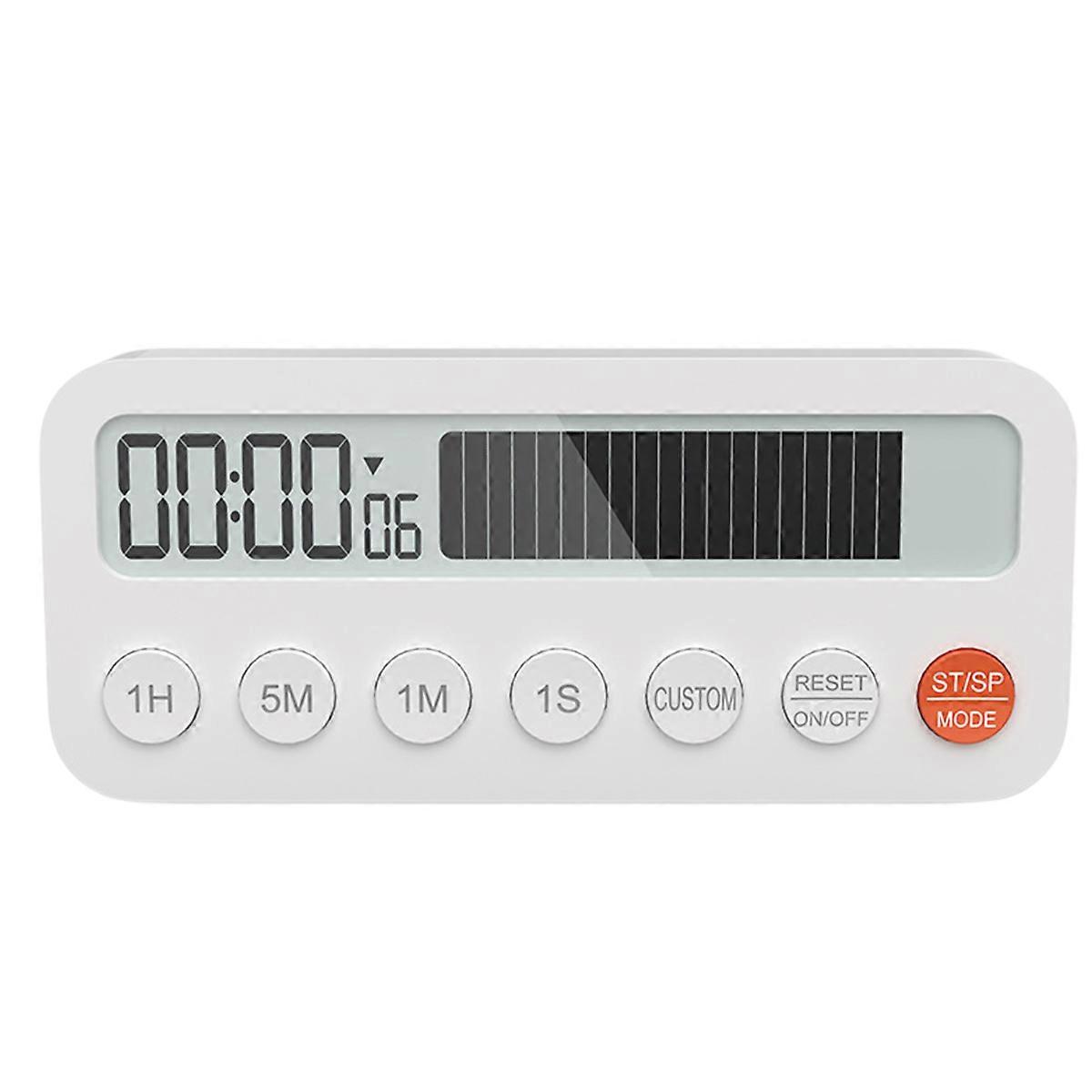 Digital kitchen timer with volume adjustable visual time manager Magnetic placement Suitable for different scenarios