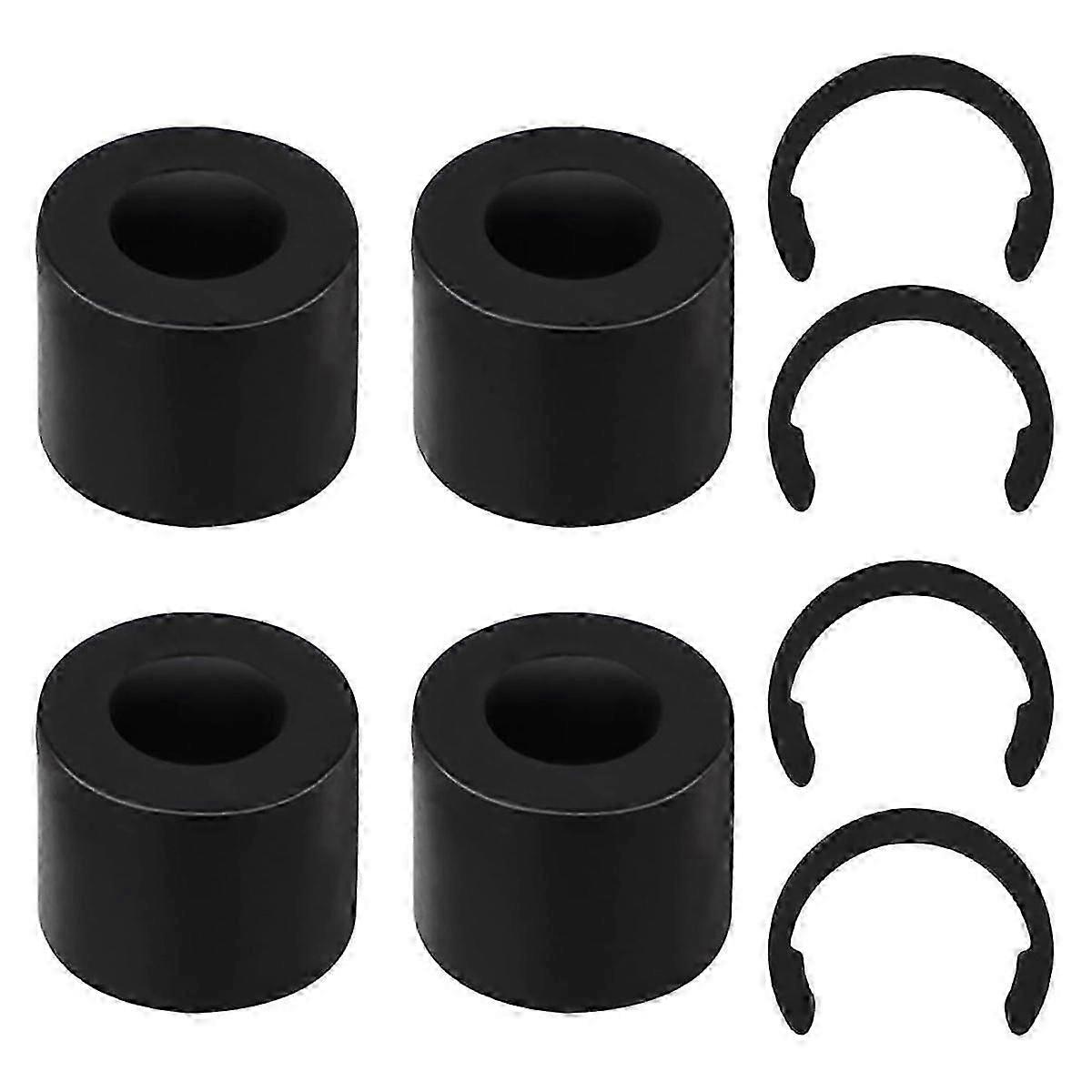 4Pcs Rubber Roller Resolution, Retaining Clip Rings Compatible for , Keep Rubber Roller From Moving
