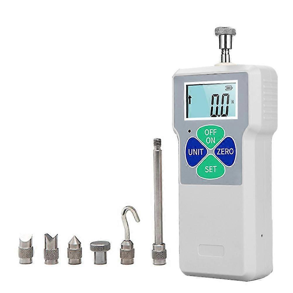 Digital Display Force Gauge Push Pull Test Tool Portable Force Meter Spring Dynamometer Pressure Gauge New