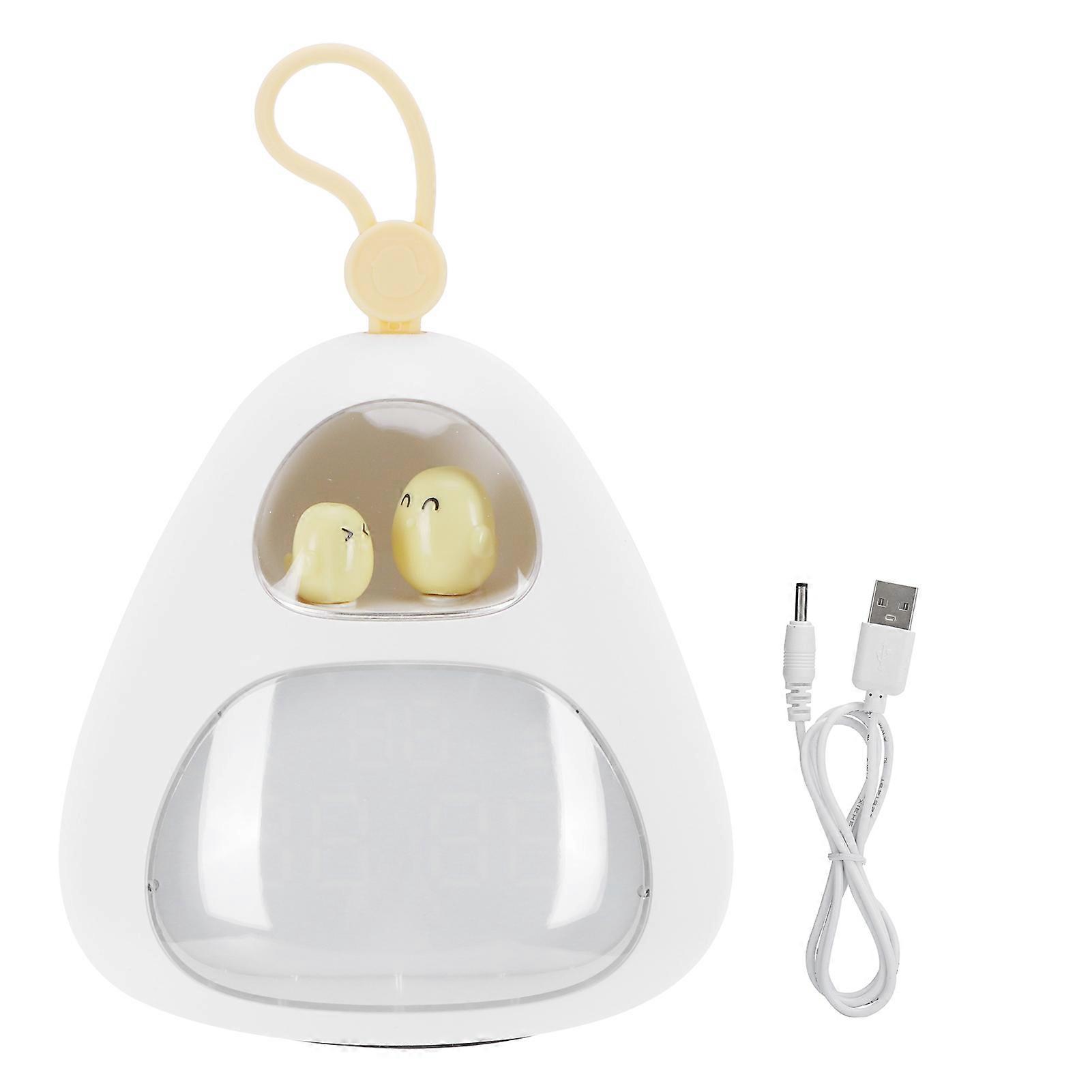 USB Bluetooth Multifunction LED Night Light Alarm Clock, Cartoon Bedside Lamp with USB Charging, Ideal Birthday Gift for Kids