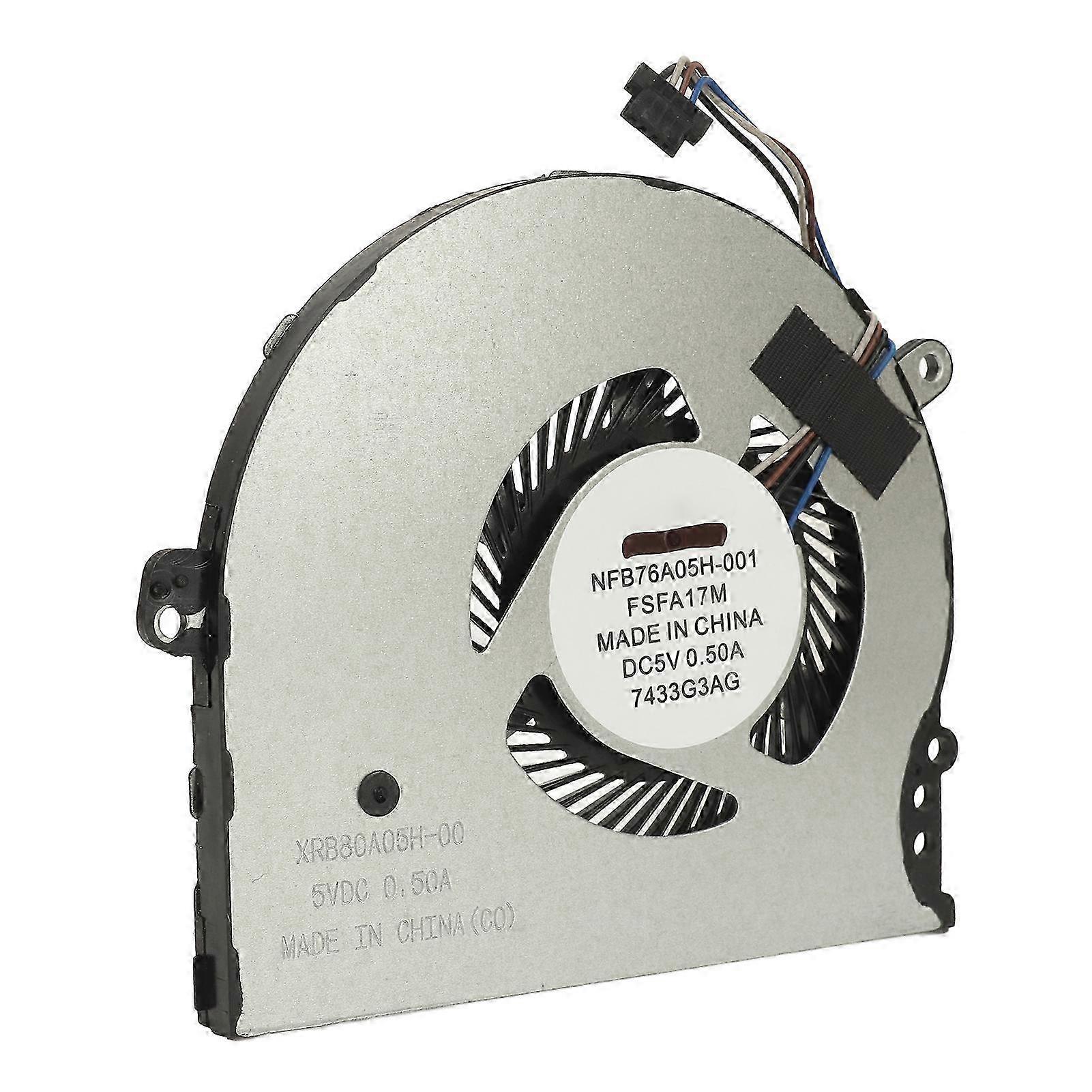 HP Pavilion 14 15 Replacement Cooling Fan 4-Pin Connector for CK013CA CK000BK14 BP Models