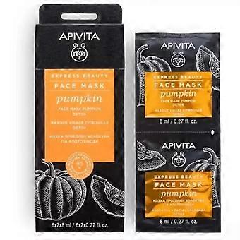 Mask - APIVITA - EXPRESS BEAUTY - Pumpkin - Detox - 8M