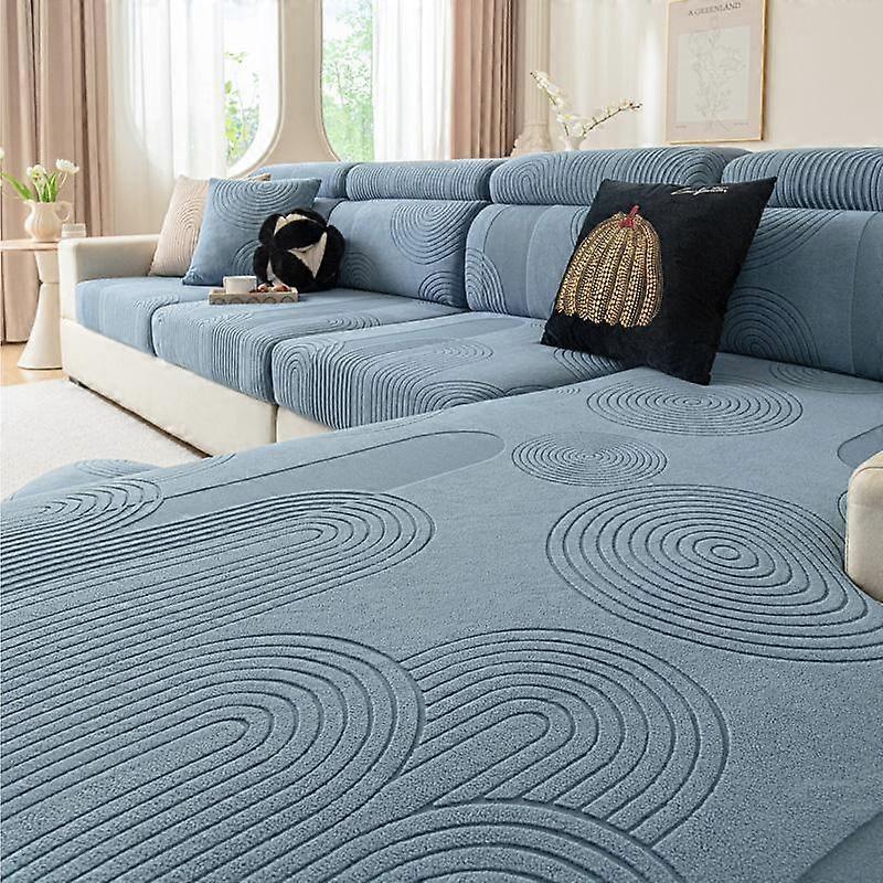 Jacquard Sofa Sectional Cover Elastic Sofa Cover Furniture Protector for Pets Washable Removable Sofa Seat Cushion Slipcover