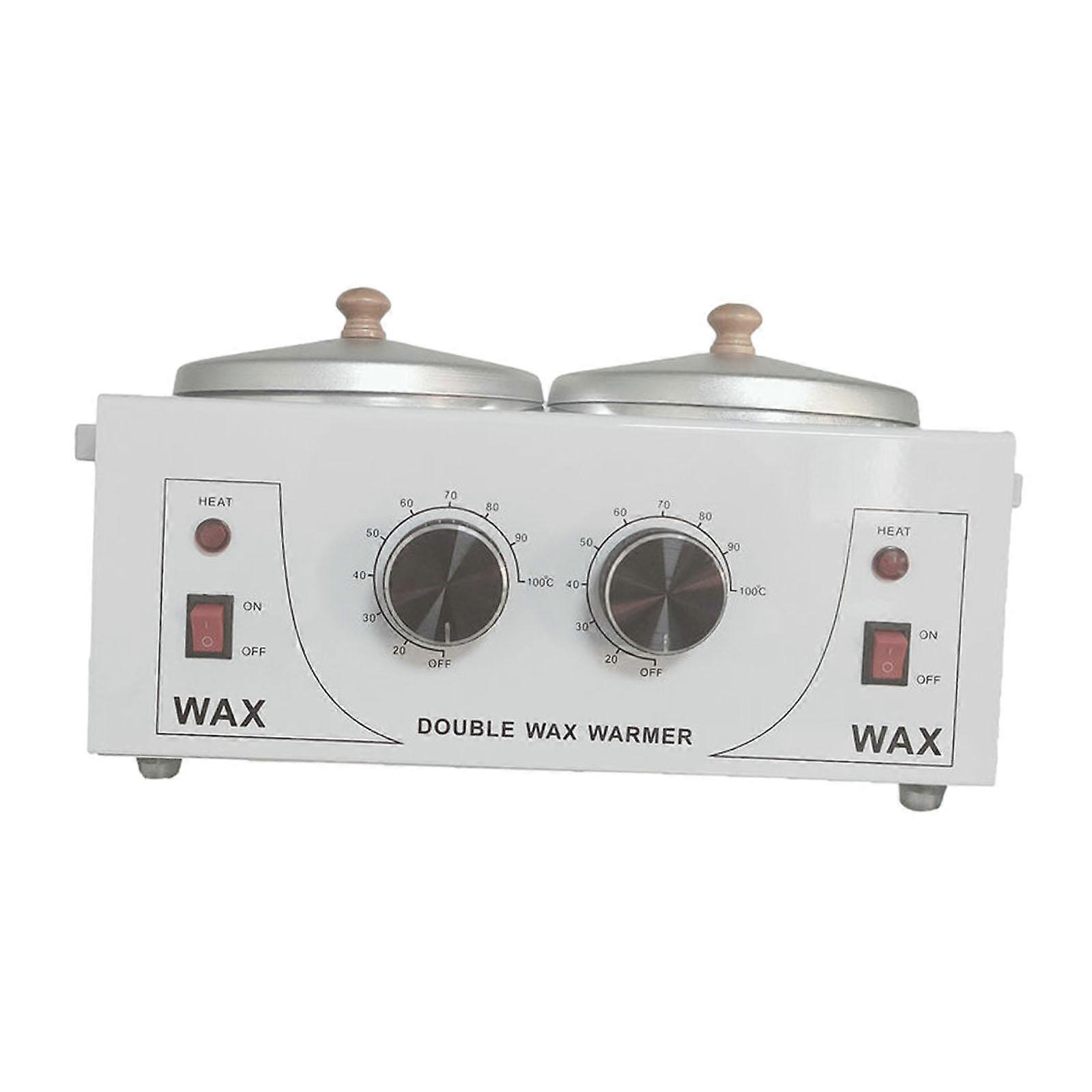 آلة سخان الشمع المحمولة وعاء شمع مزدوج لصالون الجمال والنساء والرجال