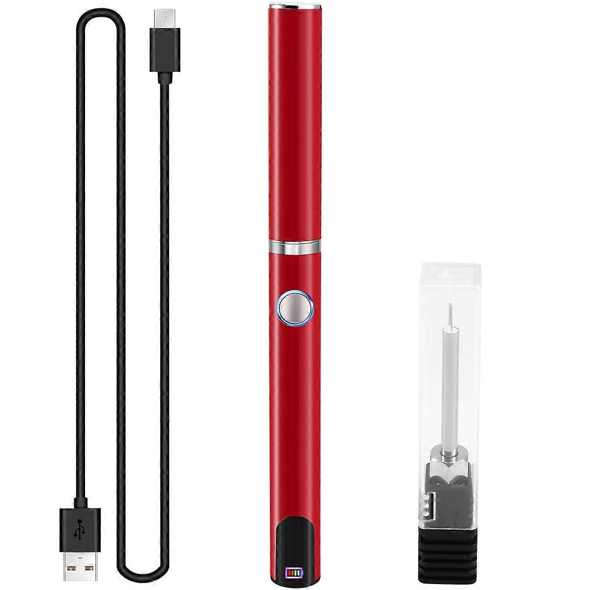 Adjustable 510 Thread Mini Soldering Iron Kit USB Soldering Iron with Cap 3 Gear Voltage Electronic Welding Repair Pen H