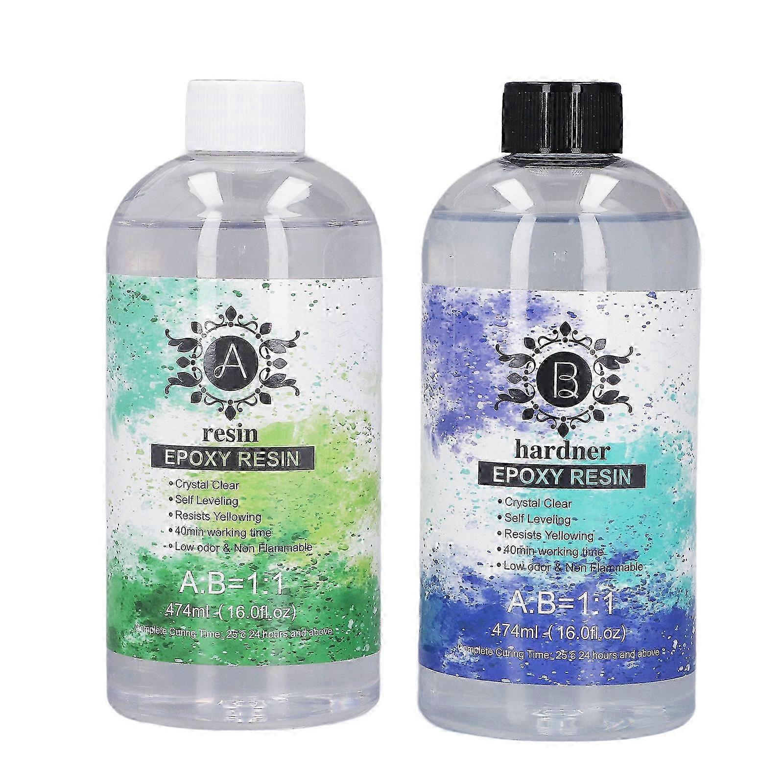 Epoxy Resin AB Glue High Transparency Yellowing Resistance Casting Adhesive for Welding DIY Coating