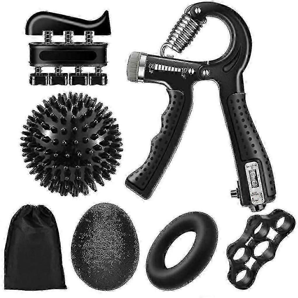 Hand Exercisers 6pcs Exercise Gripper Adjable Hand Grip
