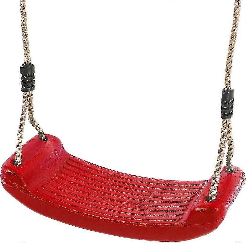 Columpio de plástico para niños - rojo