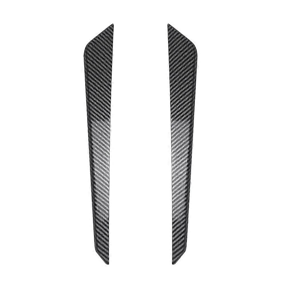 Car Front Bumper Side Splitter Spoiler Fog Lamp Side Spoiler Trim for Subaru WRX STI VA 2015-2021
