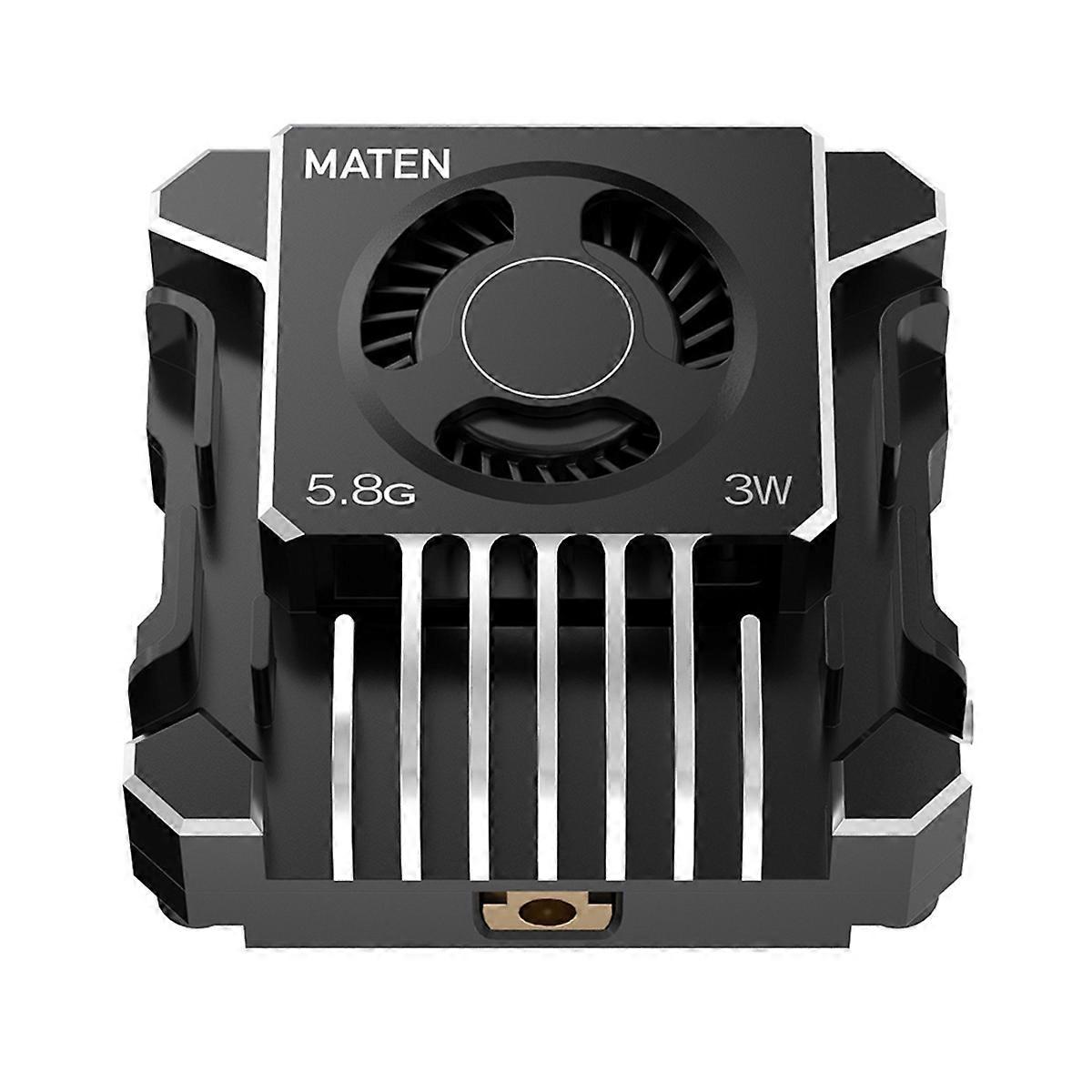 5.8G 3W VTX PRO 80CH FPV Video Transmission MMCX Built-in MIC