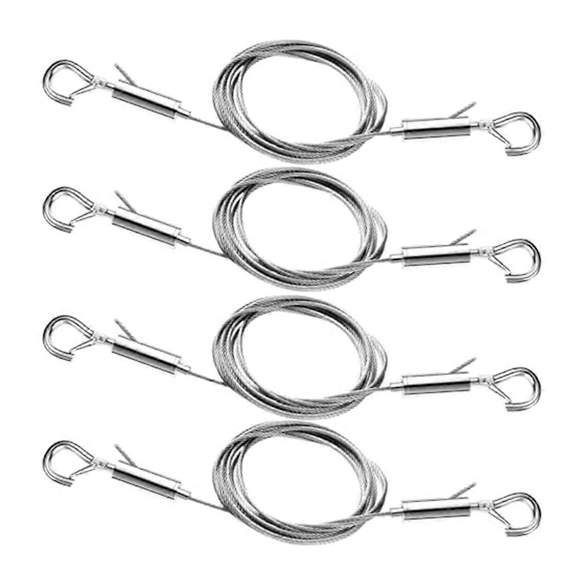 4PCS Adjustable Picture Hanging Wire Kit