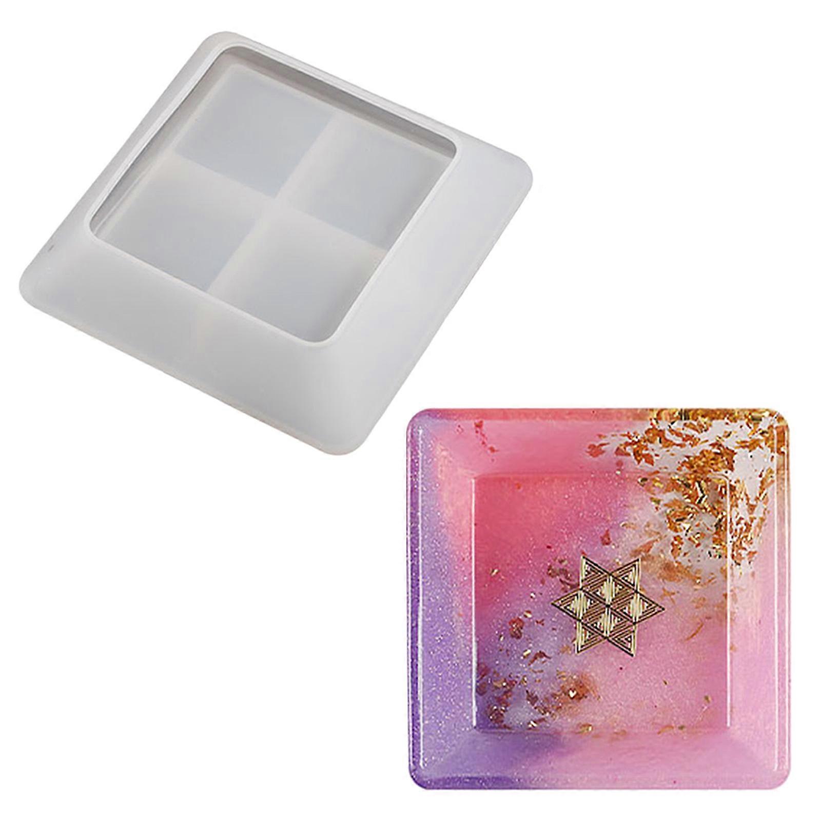 Multi-shapes Resin Coaster Molds Coaster Molds Silicone Molds Epoxy Resin Molds for Resin Casting DIY Art Craft Cup Pads