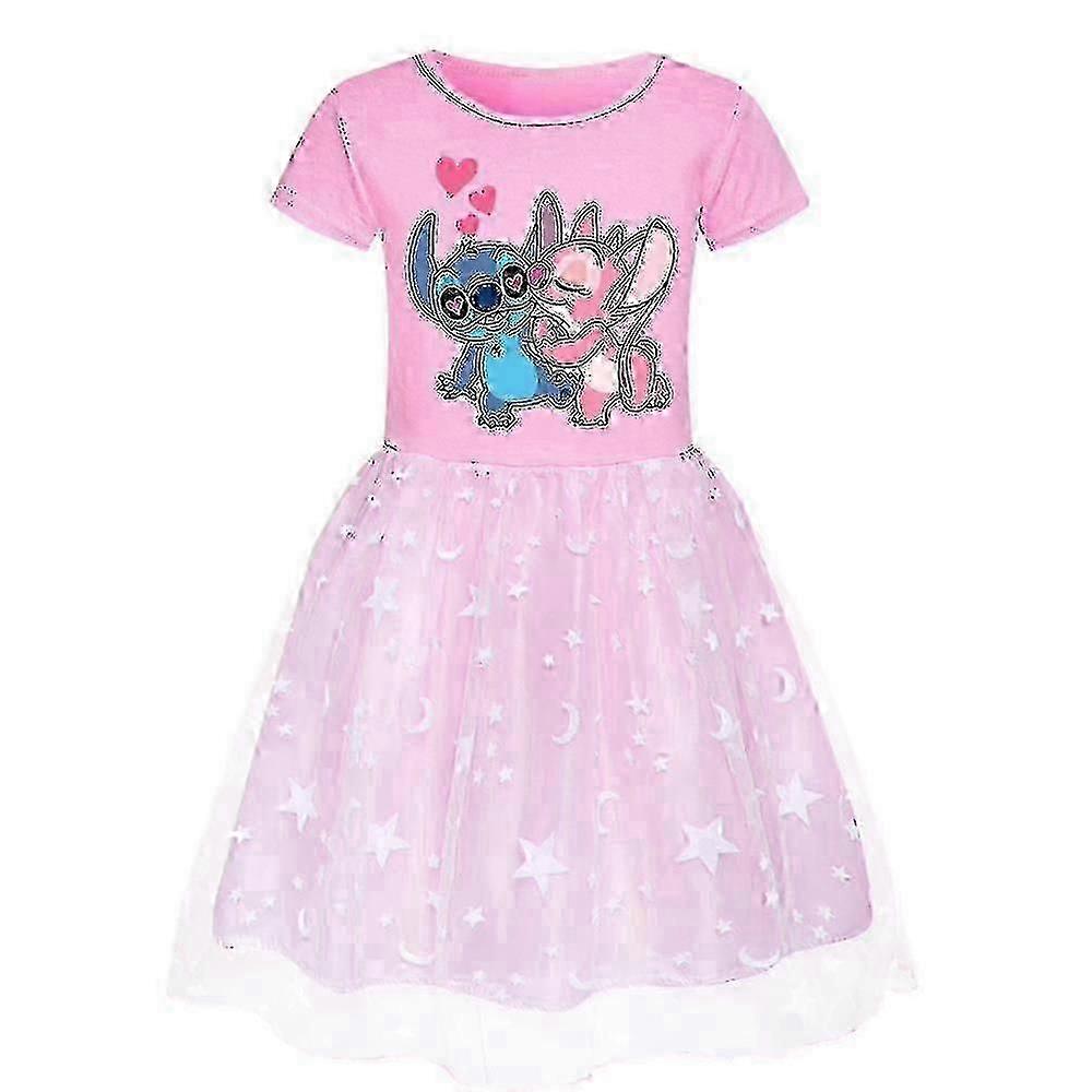 Fete Lilo & Stitch Tul Rochie Petrecere Cosplay
