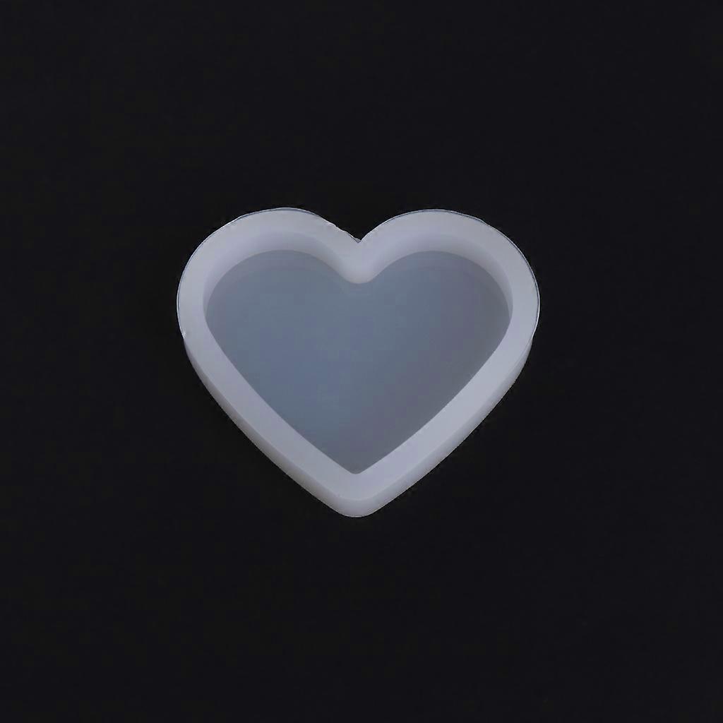 Heart Shaped Silicone Candlestick Mold Tealight Holder Flower Pot Mold Crystal Epoxy Resin Casting Mold Plaster Mould S