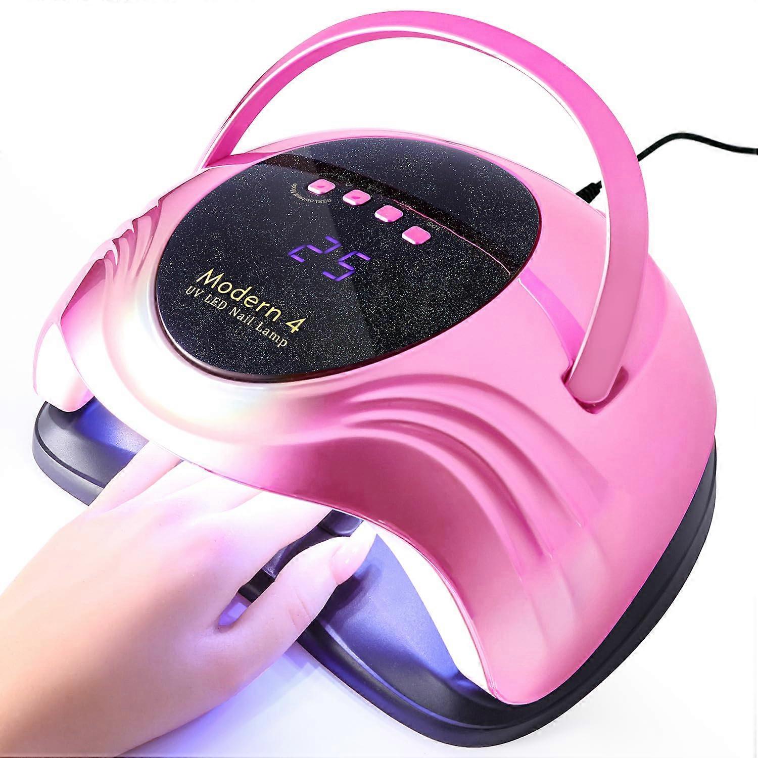 Nail care kit for salon use with pearlescent finish