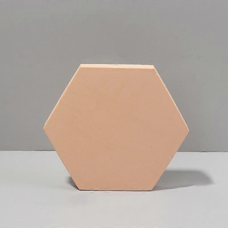 18 x 2cm hexagone géométrique cube couleur unie photographie photo fond table prise de vue mousse accessoires