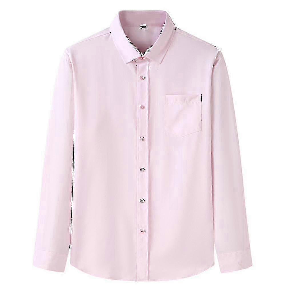 Classic Men's Long Sleeve Comfortable Large Size Shirt