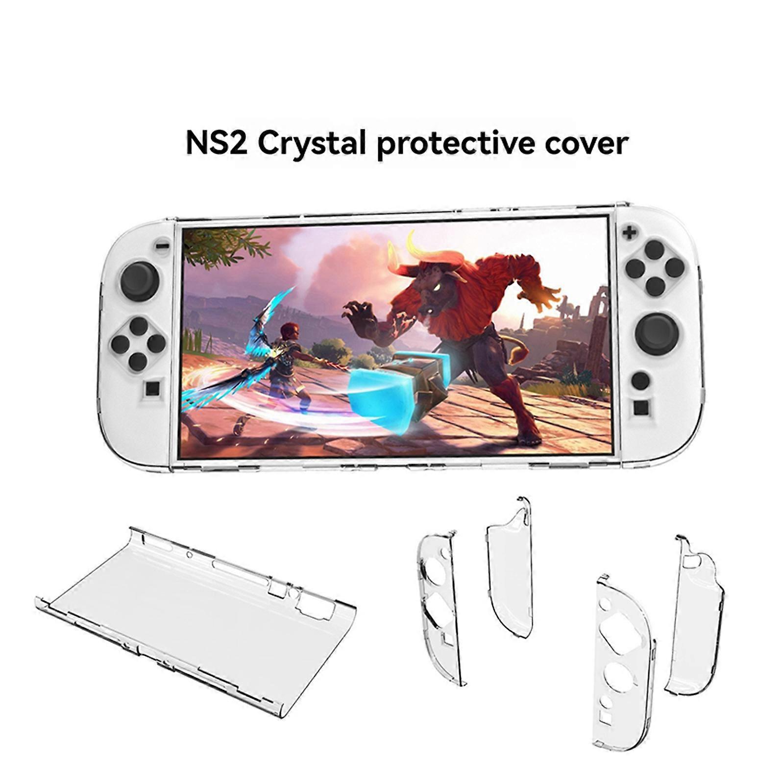 Game Console Split Case Game Console Clear PC Protective Case for Switch2