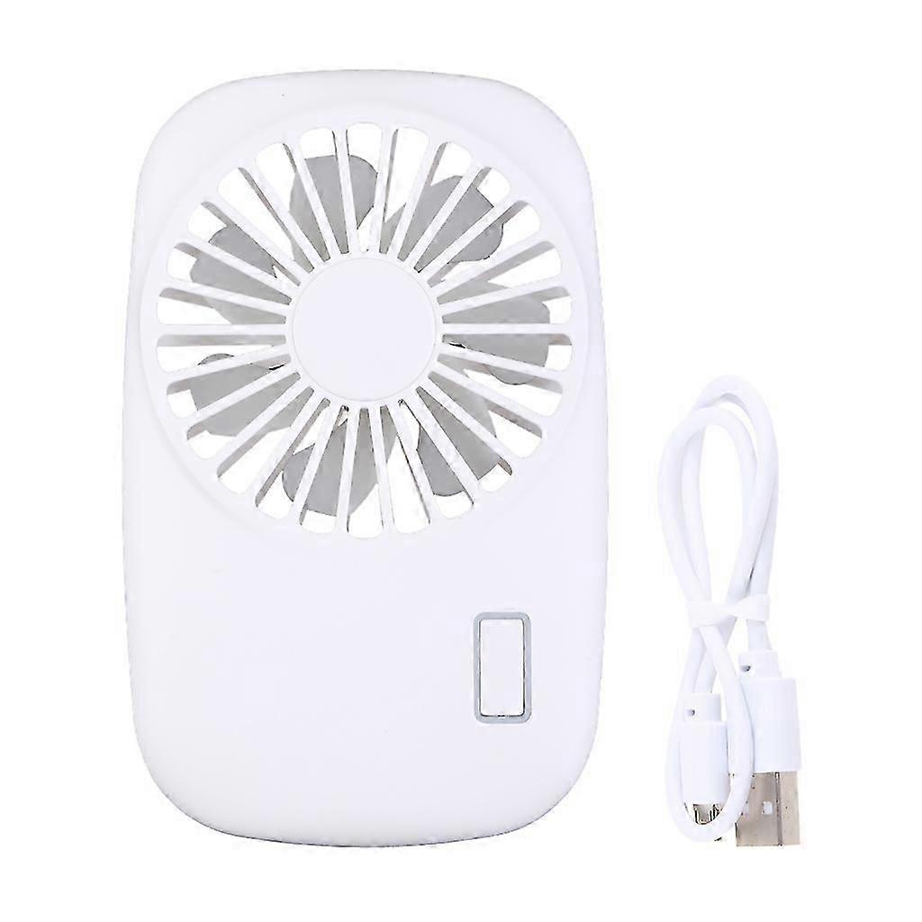 Mini Portable Fan USB Rechargeable Camera Shape Cooling Handheld Fan Three Speed Adjustable Ventilador for Travel White