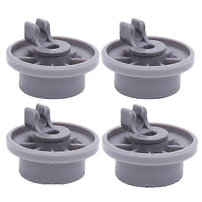 4Pack 165314 Dishwasher Lower Rack Wheel Replacement Part Fit Compatible with &amp; Dishwashers-Repl