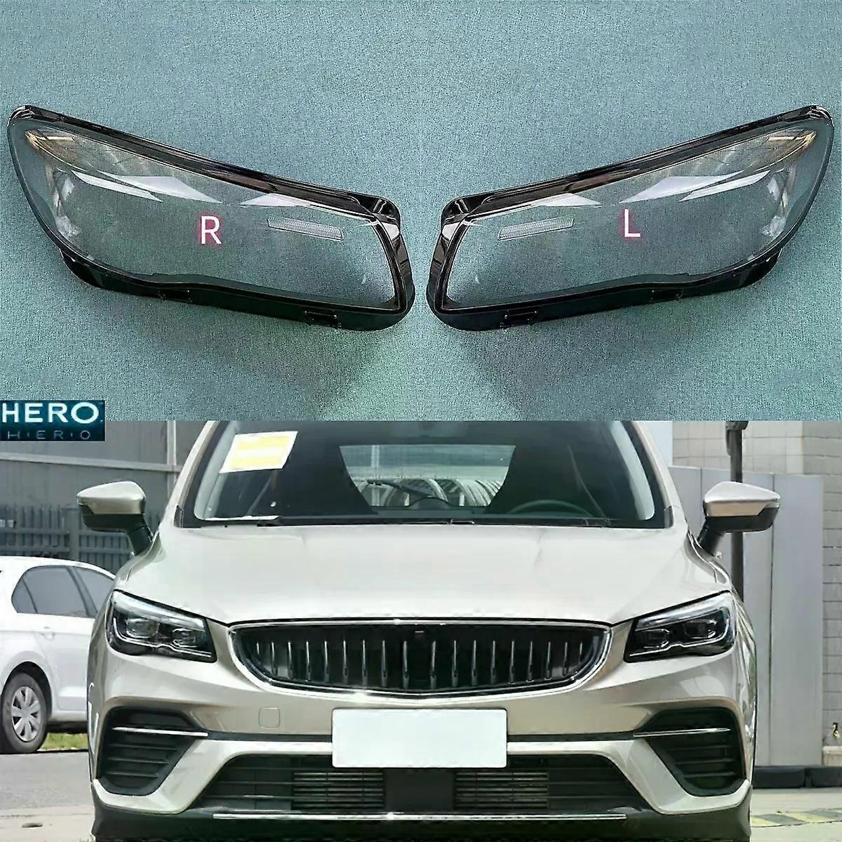 High qualityFor Geely Emgrand S 2021 Headlights Cover Shell Headlamp Lampshade Cover Lamp Shell Replace Original Lampshade Plexiglass