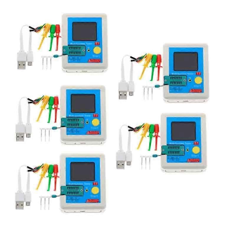 5PCS LCR-T7 Multifunctional Diode Transistor Tester