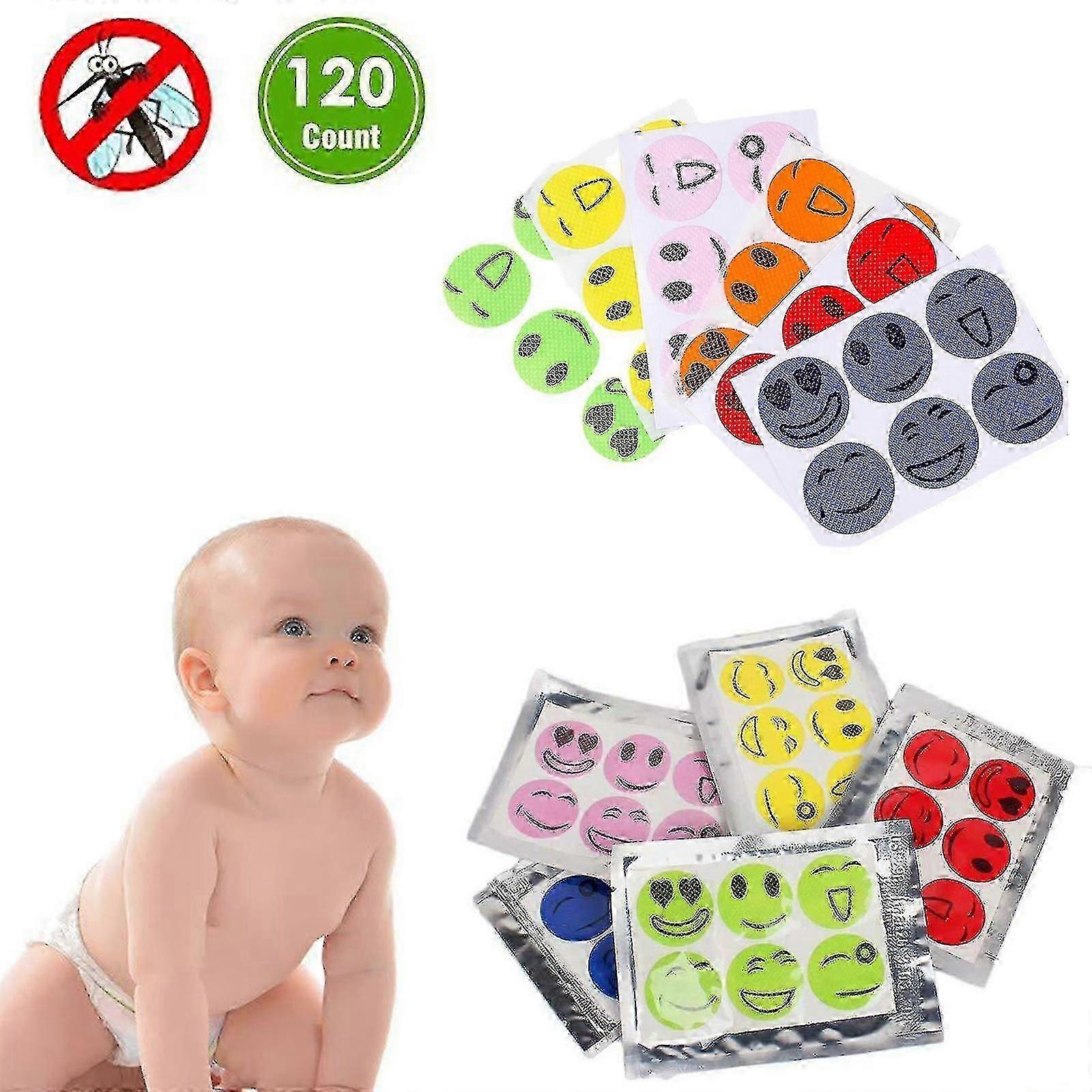 Pegatinas repelentes de mosquitos 120pcs - Pegatinas repelentes de mosquitos Multicolor