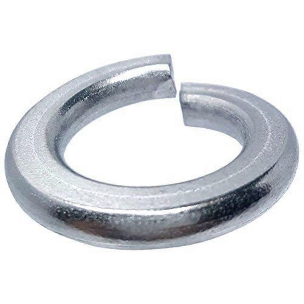 100 Pcs #10 Medium Split Stainless Steel Lock Washers Grade 18-8 for Secure Fastening and Durability