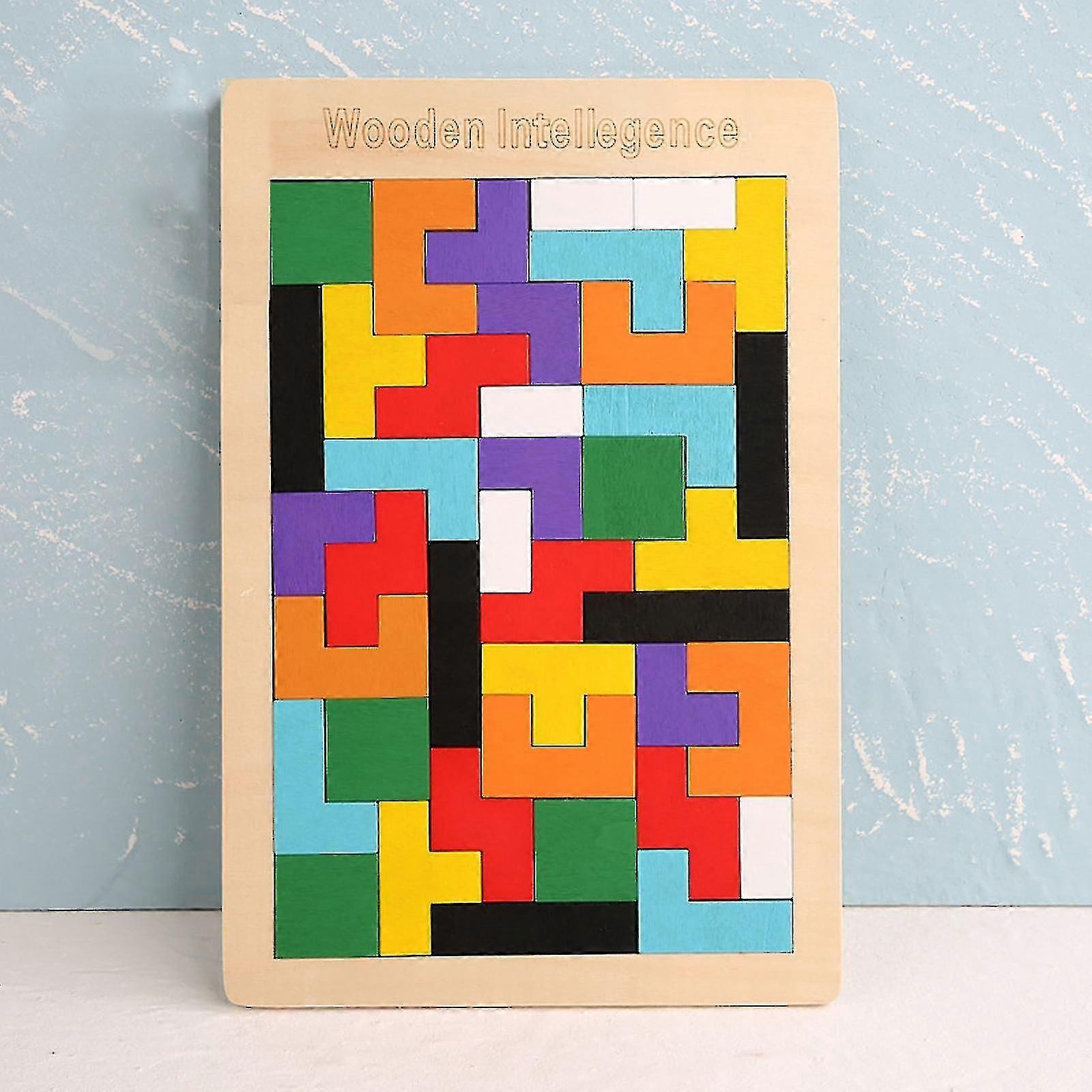 3d Tangram Tetris Game Math Toy N Bs Jigsaw Educat Toys V