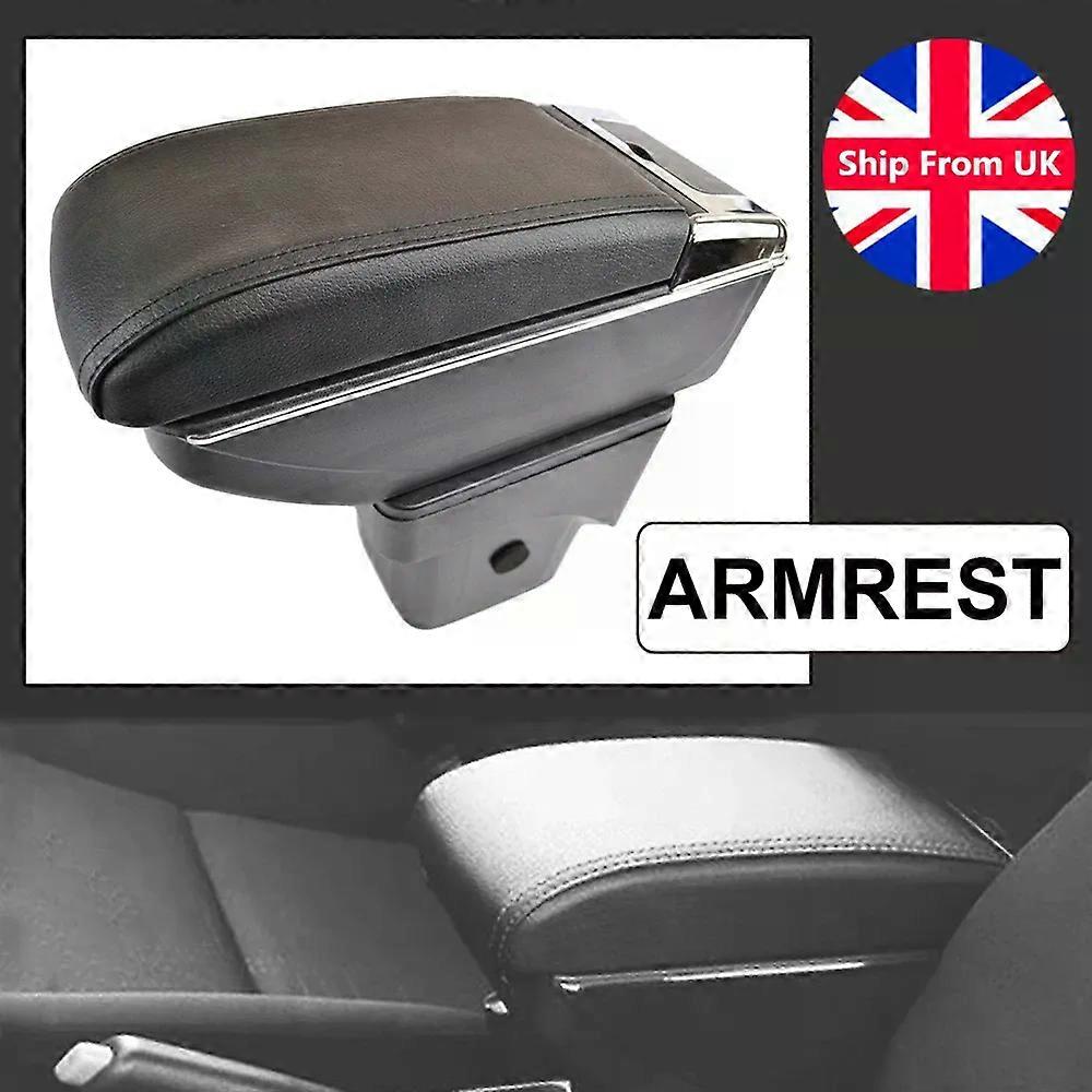 compatible for  Focus MK2 2005 - 2011 Storage Box Armrest Car Styling Dual Layer 2010